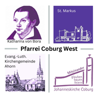 Logo Pfarrei Coburg West